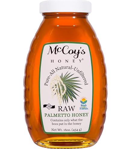 Amazon.com : McCoy's Honey - 100% Pure, Raw Honey - Wildflower